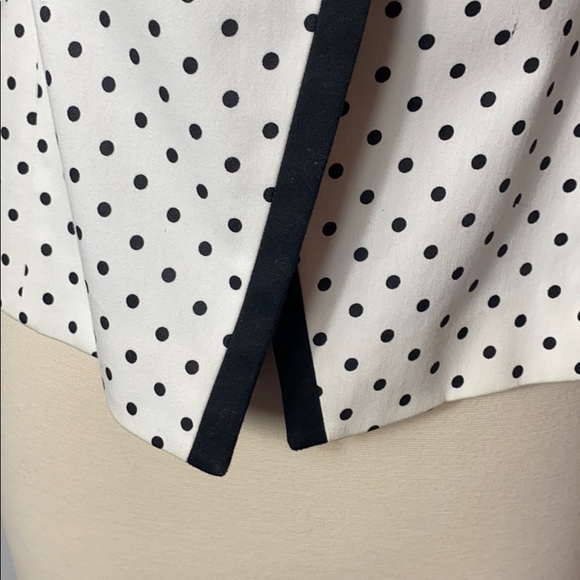 Tahiri Levine white and black polka dot blazer - Picture 5 of 10